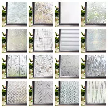 Пленка для защиты окон Rainbow Static Clings Heat Control Window Изоляция Защита от солнца и ультрафиолета Виниловая пленка для стекла для дома 30x100 cm флуоресцентный зеленый