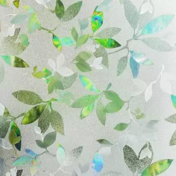 Пленка для защиты окон, Статичные наклейки на окна, Виниловые 3D-наклейки, Радужные наклейки, Стеклянная дверь, Тепло, Защита от УФ-излучения 30x100cm