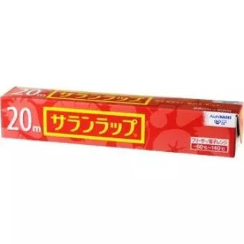 Пленка из сарана 22см20м красный