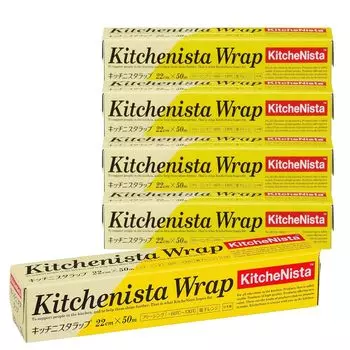 Пленка KitchenNista 22 см x 50 м x 5 шт. в комплекте