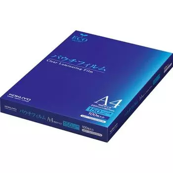 Пленка KOKUYO Pouch 150 микрон формат А4 100 листов MSP-15F220307N