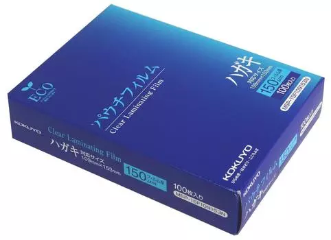 Пленка KOKUYO Pouch 150 микрон, размер открытки, 100 листов MSP-15F109153N