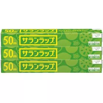Пленка Саран 30см x 50м 3 упаковки [Оптовая закупка]
