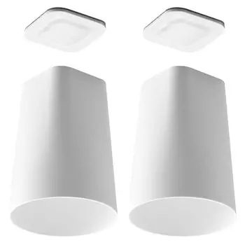 Пленка Yamazaki Jitsugyo для туалетного шкафа, нижняя часть, магнитный стакан, башня, белый цвет, 1751 x 2 [Набор 2] белый