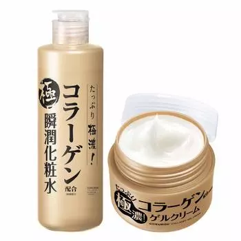 Plenty of Collagen Набор из 2 предметов Super Collagen ShunJun Lotion 230 мл Коллагеновый гель-крем Удерживающий влагу Изготовлен из высокоувлажняющего [Очень густой! +