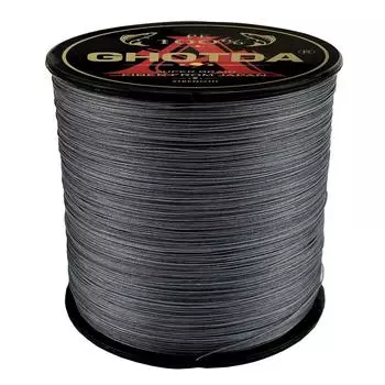 Плетеная леска GHOTDA 300M, 12 нитей, полиэтиленовая леска, плетеная мультифиламентная леска 25, 30, 39, 50, 65, 77, 92, 120, 135 фунтов