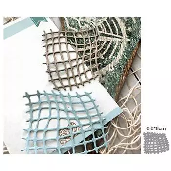 Плетеные ажурные металлические режущие штампы для скрапбукинга, тиснение, трафареты для изготовления карт, ремесленный декор серебряный