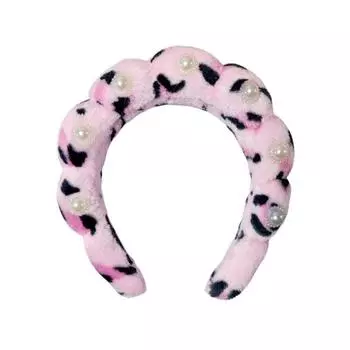 Плетеные повязки для мытья лица, обруч для волос, головные уборы, повязка на голову для спа для женщин и девочек