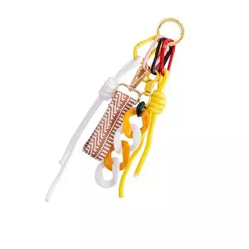 Плетеный браслет для телефона из плетеного шнура ручной работы, модный шнурок для ключей, уникальное украшение для сумки для изысканных женщин и девушек 1