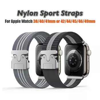 Плетеный ремешок для Apple Watch 10 ремешков 40 мм 44 мм 46 мм 42 мм 49 мм 45 мм 41 мм 38 мм браслет IWatch Series 10 SE 9 8 7 6 Ultra2 bands 42mm 44mm 45mm 49mm