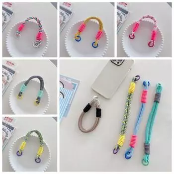 Плетеный ремешок для мобильного телефона с накладкой на цепочку для подвешивания телефона на запястье мобильный чехол style 9