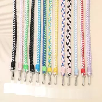 Плетеный ремешок для телефона, анти-потеряшка, веревка для подвешивания через плечо, плетеный ремешок для телефона, подарок для девочек чёрный/серый