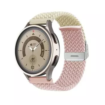 Плетеный ремешок-петля 0 мм 22 мм для часов Samsung Galaxy Watch 5/4 44 мм 40 мм, нейлоновый эластичный браслет для часов Samsung 42 мм 46 мм 20mm