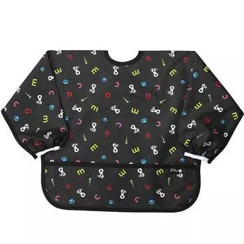 Пли? НОВЫЙ водонепроницаемый нагрудник с длинными рукавами для ребенка, 36 алфавитов, 1 шт., 1 шт.
