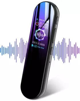 PliPla Voice Small IC Noise 32 ГБ Большой 45 часов непрерывной высокой чувствительности VOR Voice Timer Переменная скорость повтора шума Пароль Интервью