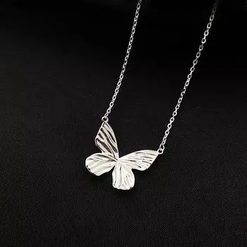 Плиссированное ожерелье-бабочка, усовершенствованное ожерелье-бабочка ручной работы, натуральное и динамичное ожерелье-цепочка в виде лесного воротника