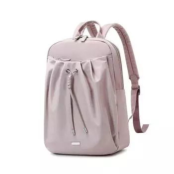 Плиссированный рюкзак женский весенний женский рюкзак из ткани Оксфорд большой емкости для отдыха и путешествий серый