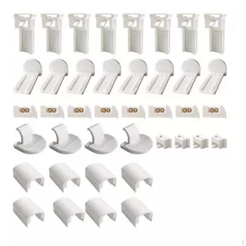 Плиссированный зажимной держатель для аксессуаров, легко использовать для общежития