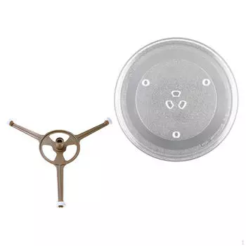 Плита для приготовления пищи Микроволновые печи Противень с кронштейном Практичный тройной рычаг Вращающиеся кольца Ролик для