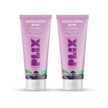 PLIX - THE PLANT FIX 0,5% w/w салициловая кислота Jamun очищающий гель для лица (100 мл, Упаковка 2 шт.) Для активного контроля акне и жирности | Женщины и мужчины