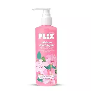 PLIX - THE PLANT FIX Hibiscus Bond Repair Advanced Shampoo для поврежденных, вьющихся волос - 200 мл | Восстановление молекулярной структуры волос | Мужчины и женщины