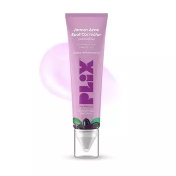 PLIX - THE PLANT FIX Jamun Acne Spot Corrector Gel для уменьшения активных угрей | Дневной и ночной гель | Для мужчин и женщин | 15 г