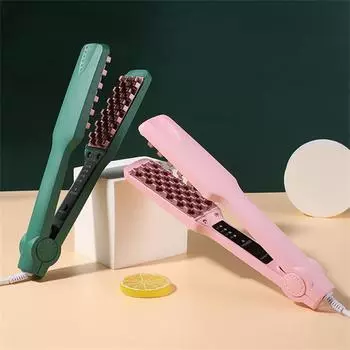 Плойка для пушистых волос, гофрированная плойка, керамические щипцы для завивки волос, щипцы для завивки кукурузных стержней, щипцы для завивки волос, инструмент для укладки