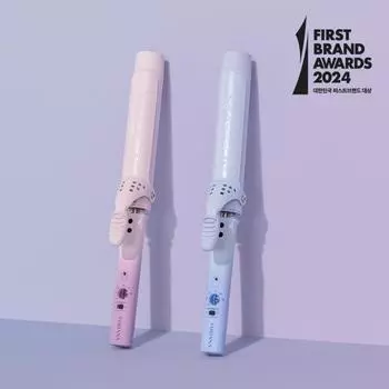 Плойка для волос Bodana Glam Wave Long 34 мм 2 типа, выберите 1 Powder Purple 34mm