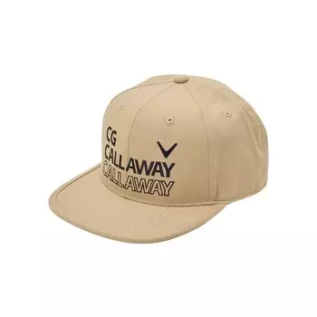 Плоская кепка размер шляпа гольф C24191103 [Callaway] мужская (Хлопковая тусса, регулируемая) / / 1040_Бежевый