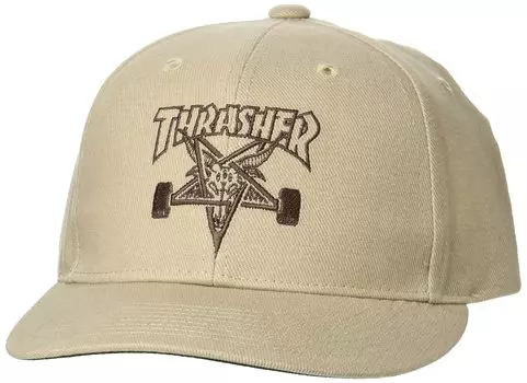 Плоская кепка SKATE GOAT Hat BGE FR [Slasher] (Размер регулируется) [21TH-C62 / CAP]