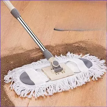 Плоская швабра, большая пылеотталкивающая хлопковая нить, швабра для уборки, швабра для отеля, домашняя ленивая швабра 40*25cm