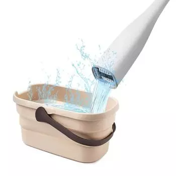 Плоская швабра со складным ведром, бесплатная ручная мойка, ленивая швабра, отжимная швабра для деревянного пола, швабра, бытовой инструмент для уборки