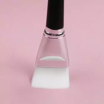 Плоская тонкая кисть для нанесения маски для лица, белая мягкая кисть для волос и тела, специальный инструмент для салонов красоты, кисть для нанесения тонального крема PVC