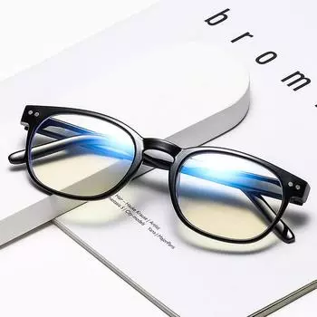 Плоские очки против синего света, очки против излучения, оправы для мужчин и игры с мобильными телефонами и компьютерами для защиты глаз, без степени защиты глаз красный