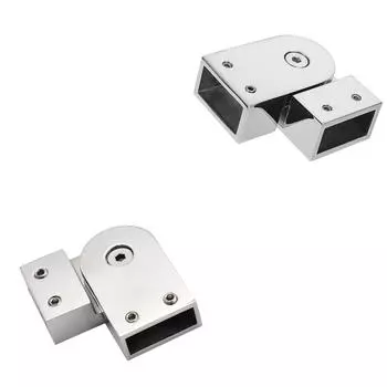 Плоские поручни, кронштейн для поддержки стекла, регулируемая сменная квадратная трубка, фурнитура для безопасной ручки, ступеней, балясины