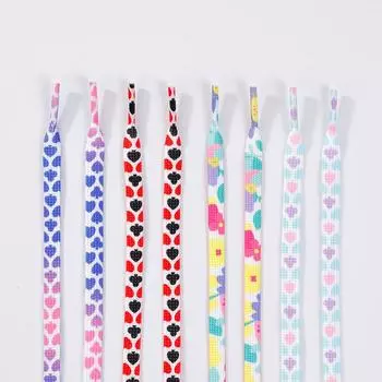 Плоские шнурки сливового цвета для кроссовок, шнурки для спортивной обуви с принтом, повседневные шнурки для тенниса, женские, мужские, детские 120cm красный черный