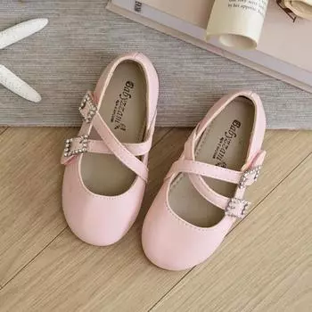 Плоские туфли Lucy для девочек Baby Jam Pink-Y883 130