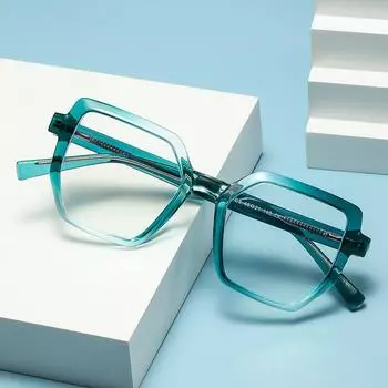 Плоские зеркала нестандартного цвета, модные оправы для очков TR, очки с защитой от синего света