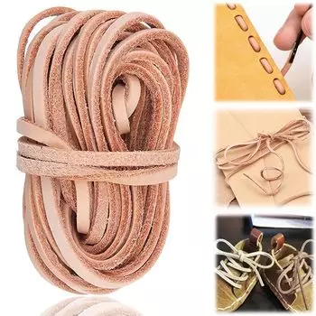 плоский кожаный ремешок шнур из коровьей кожи 1 комплект кожаный шнур кожаный ремешок из замши Свободно регулируемая длина отрезание своими руками ручная работа ручная работа