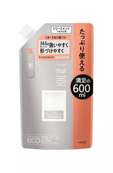 плоский Moist Увлажняющий уход сменный блок 600 мл Освежающий цветочный аромат [Большая емкость] &