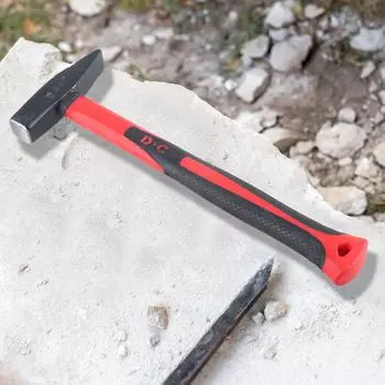 Плоский молоток для разжигания, небольшой молоток, слесарный молоток, мягкий молоток, рубильный молоток, ручной сварочный молоток, инструмент для горнодобывающей промышленности 5