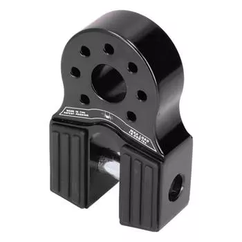 Плоское крепление для буксировочного крюка с нагрузкой 16000 фунтов, износостойкое, устойчивое к ржавчине, крепление для лебедки с резиновой боковой защитой для грузовиков