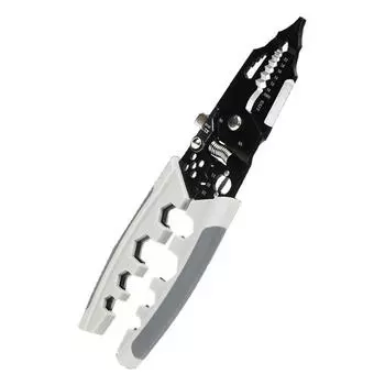 Плоскогубцы электрика Плоскогубцы с острыми губками для зажима, завинчивания, снятия изоляции с проводов, резки кабеля, разделения проводов