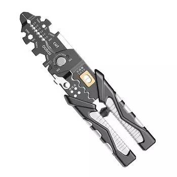 Плоскогубцы для электрика 25-в-1 Многофункциональные острогубцы для зачистки проводов Клещи для кусачек Ручной инструмент для обжима клемм