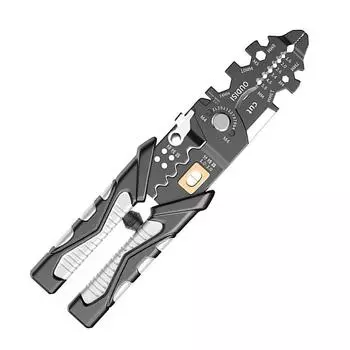 Плоскогубцы для электрика 25-в-1 Многофункциональные острогубцы для зачистки проводов Клещи для кусачек Ручной инструмент для обжима клемм