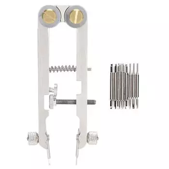 Плоскогубцы для браслета часов из легированной стали со штифтами, инструмент для пружинного стержня ремешка часов, инструмент для ремонта часов6835