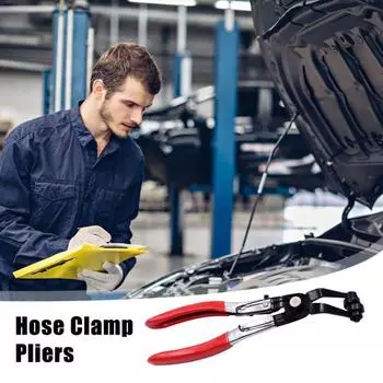 Плоскогубцы для хомутов шлангов, ремонтный инструмент с эргономичной ручкой, удобная ручка, нержавеющий, портативный, прочный шланг A