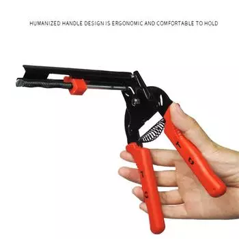 Плоскогубцы для обжима колец свиней, зажим для курятника, удобный захват, синий цвет синий