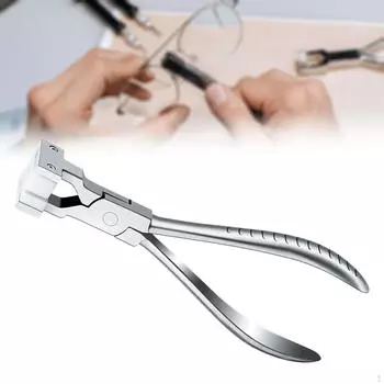 Плоскогубцы для очков Инструмент для ремонта очков Детали для регулировки Сборка очков для самостоятельного изготовления Double Curved Pliers