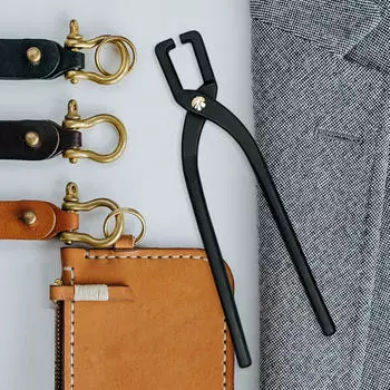 Плоскогубцы для установки молний, плоскогубцы для ювелирных изделий, компактный зажим, ручной инструмент, стопор, ремонт, торцевые кусачки